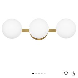  Hanaloa Bathroom Vanity Light Fixtures, Modern 3 Lights Globe Wall Sconce new in box 