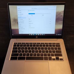 HP 14" Chromebook 64GB Storage 4GB Memory