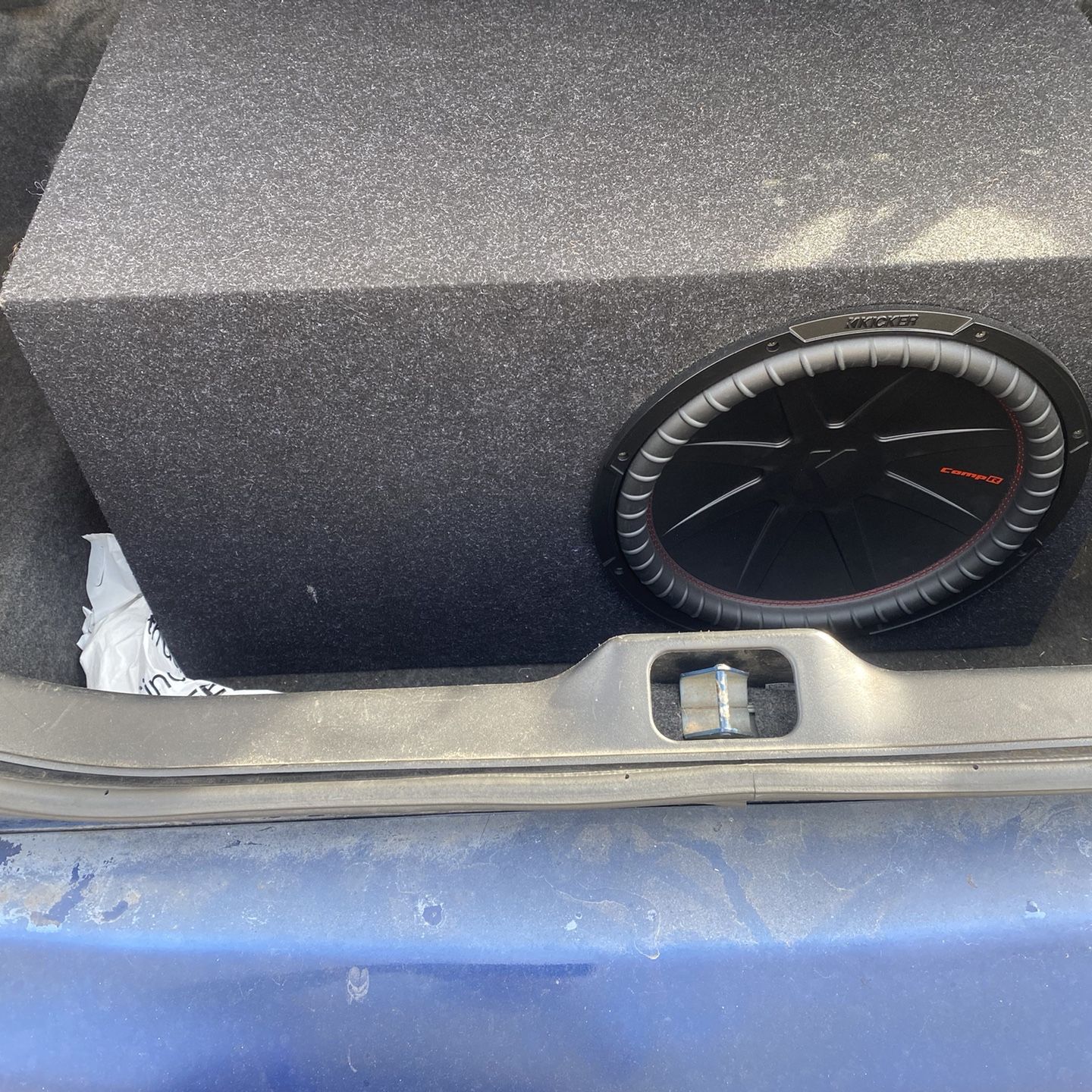 Kicker Comp R 15 2ohm Subwoofer+SPL Box