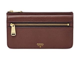 Preston leather flap clutch wallet brand new