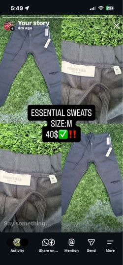 Essential sweats