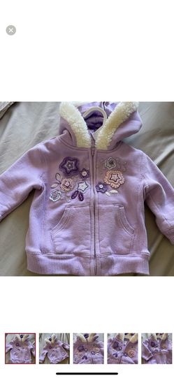 Girls Zipper Hoodie