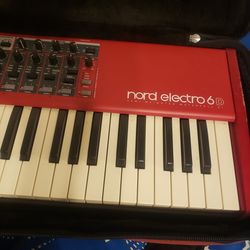 Nord electro 6d and korg kross piano