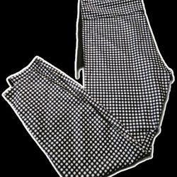 Avia Black And White Checkered Leggings 