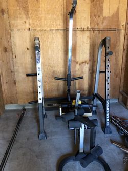 Gym Squat Rack Gold's Gym Smith Machine For Sale Golds Gym