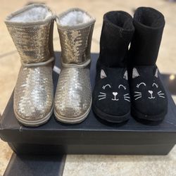 Girls Size 10c Boots, $10 Each Or Both For $15 