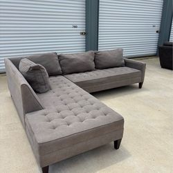 Beautiful Z Gallery Sectional Couch Delivery Available 🚚