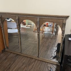 Triptych Mantel mirror