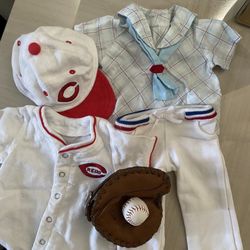 American Girl Doll Baseball Set