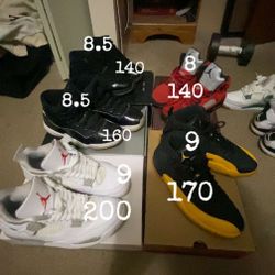 Jordans Size 8-9