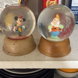 Disney Snow Globes