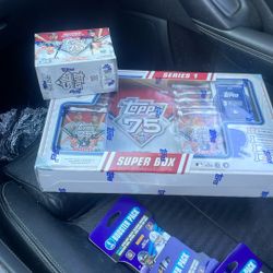 Topps Super Box And Blaster Box 