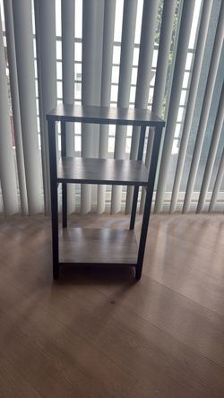 Side table, gray