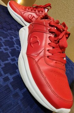 Champion Womens Next Emboss Red Fashion Sneaker Size 9.5 W