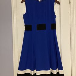 Calvin Klein Royal Blue Dress 