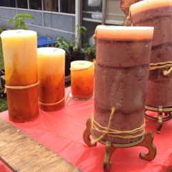 Velones De Sala Y Veleros En Metal 