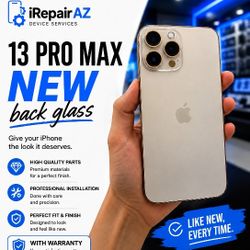 13 Pro Max/ New Backglass 