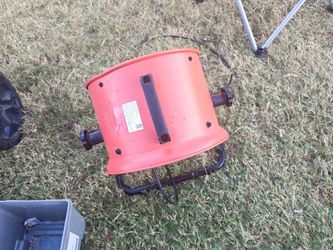 Portable Industrial Utility Blower / Ventilator Fan (8-inch to 10-inch high-velocity drum style)