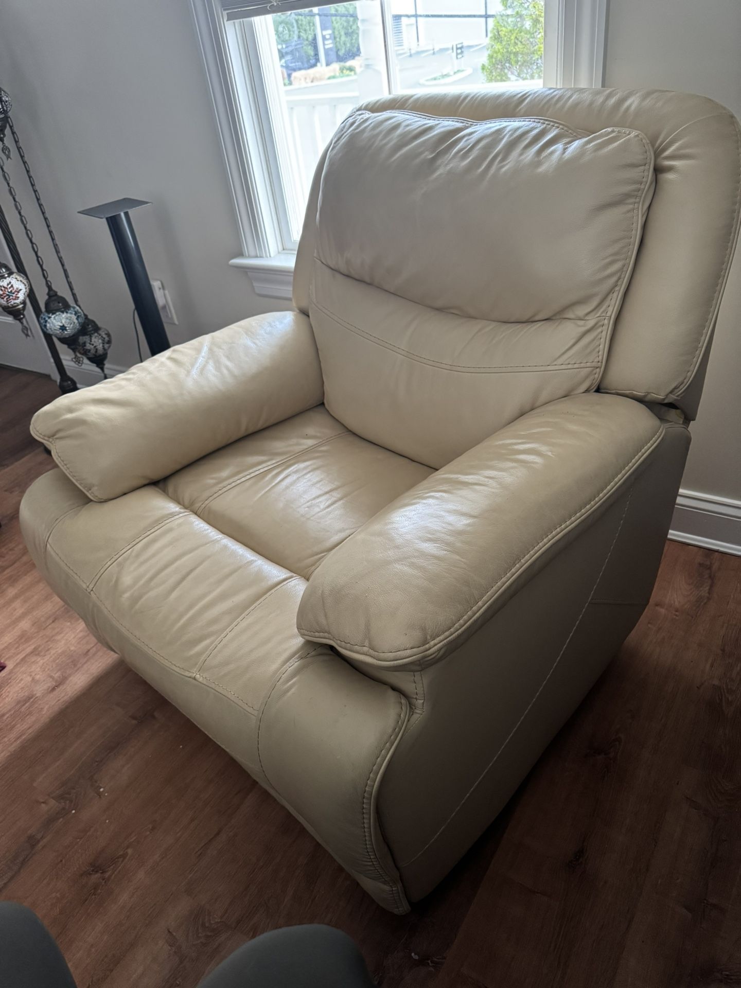 Leather Recliner Couch
