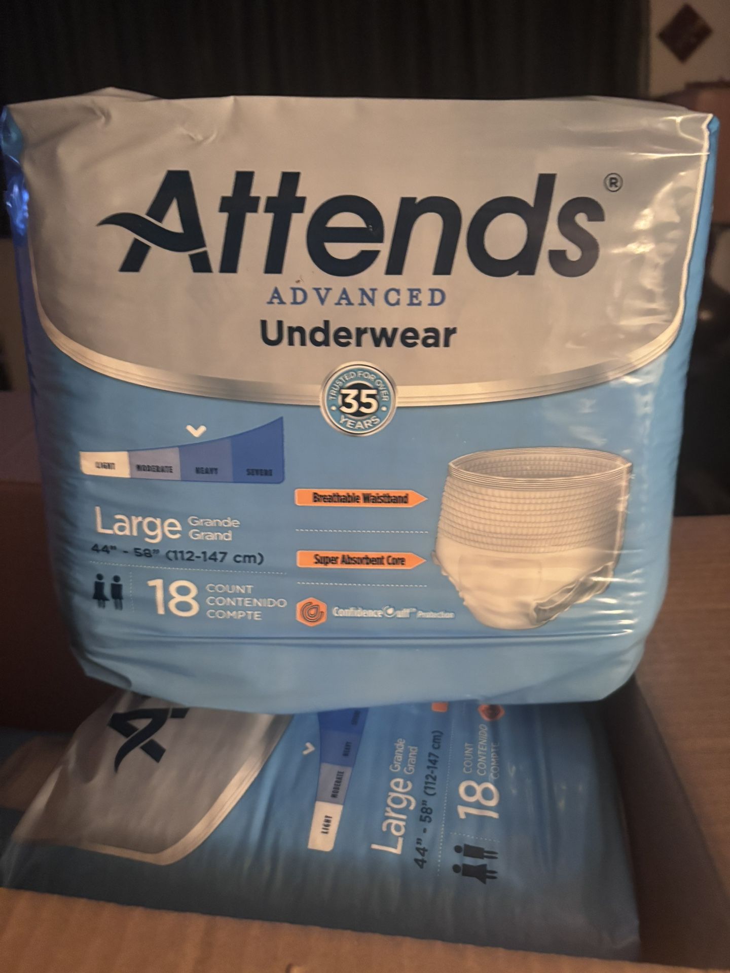 ATTENDS Advanced Underwear (Size M-L)