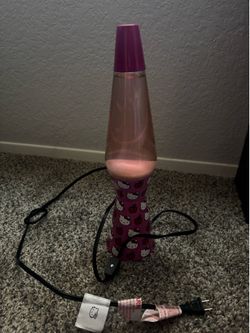 Schylling 14.5" Erupting Crater Lava Lamp and hello kitty both for $10 - Volcano Theme