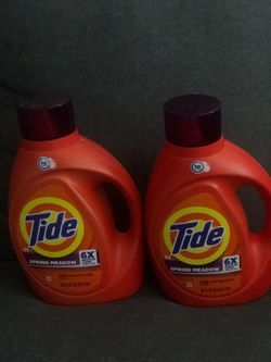 2 Tide laundry detergent