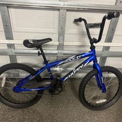 Huffy 20" Rock It Kids' Bike, Fits Riders 44"-56", Blue, Child, Boys