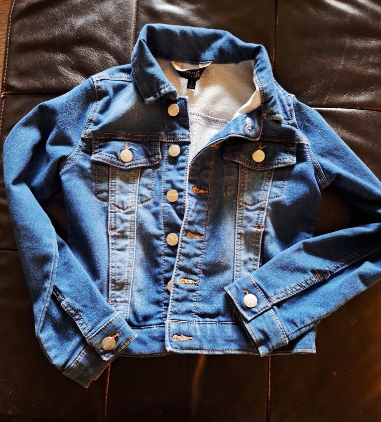 Buffalo David Bitton Girls Small Jean Jacket