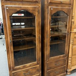 Allen Louis Phillips media cabinets