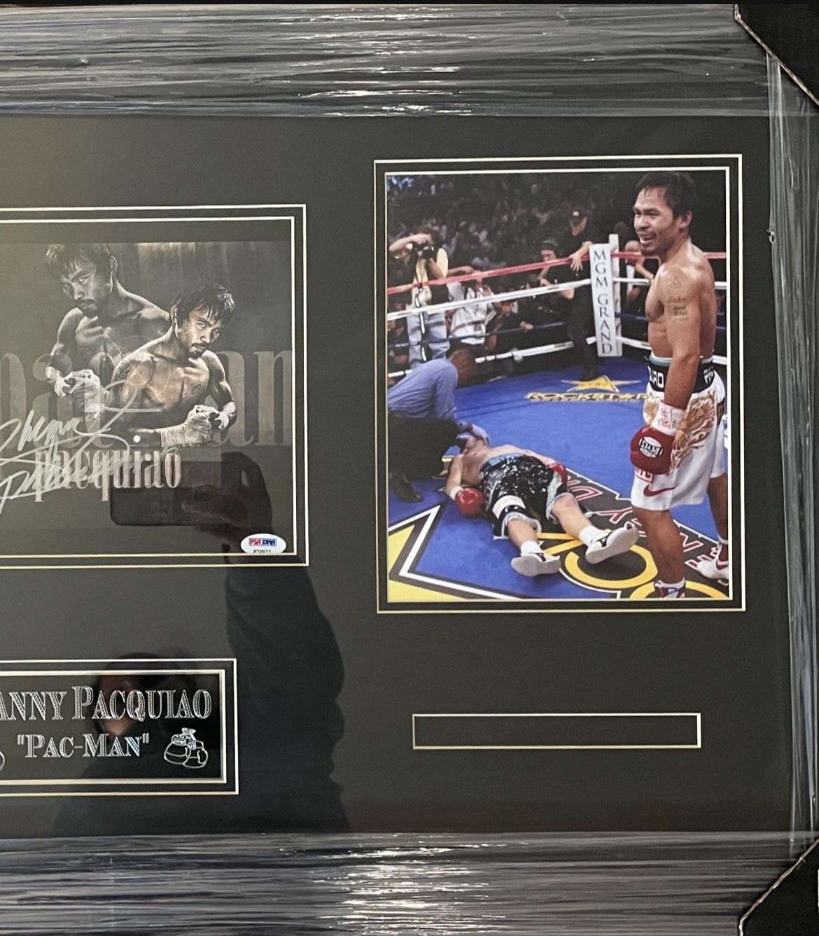 Manny Pacquiao Signed Framed