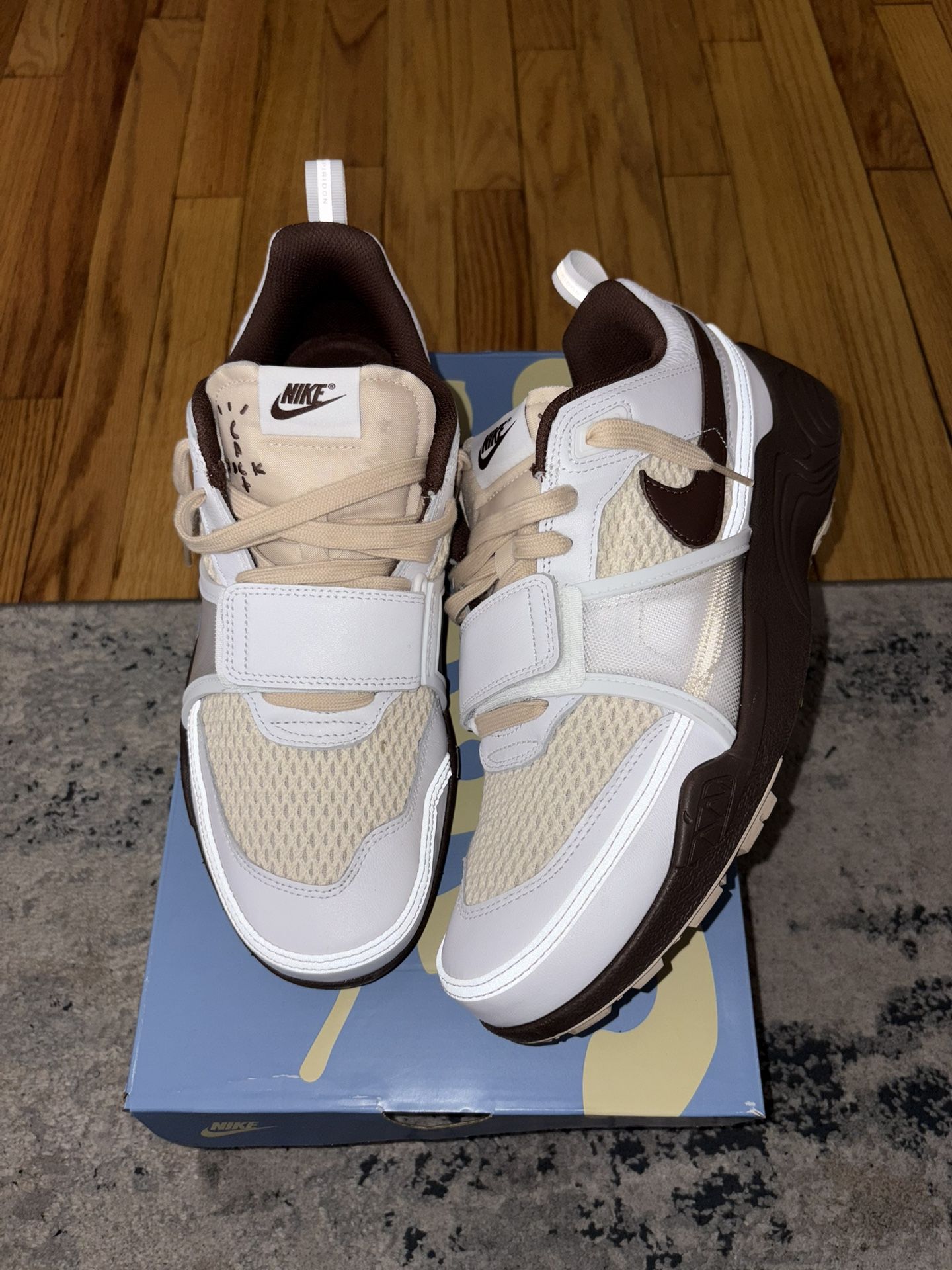 Nike Air Zoom Field Jaxx Travis Scott Light Chocolate Size 12