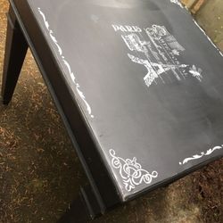 2 Paris end tables