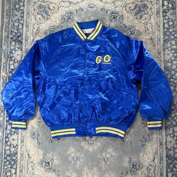 Gary Olson Trucking Satin Bomber Size XL