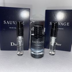 Luxury Fragrance Set (Dior, Sauvage, Creed) – $110