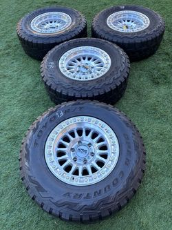 New KMC rims Chevy Silverado wheels and tires 6x139.6