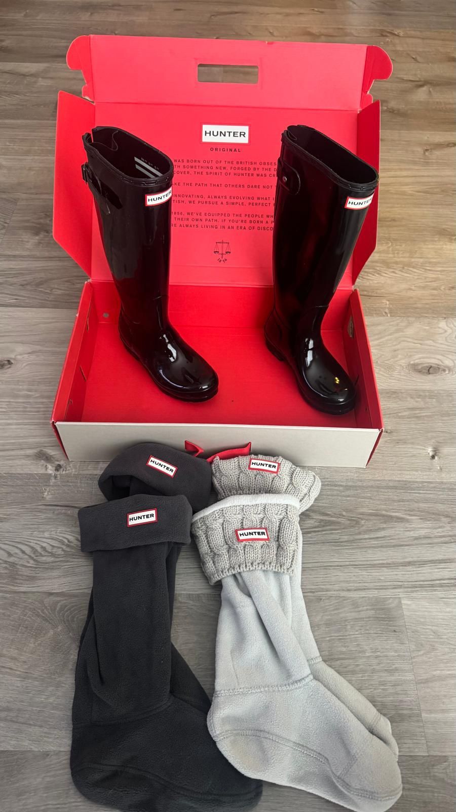 Hunter rain boots - woman