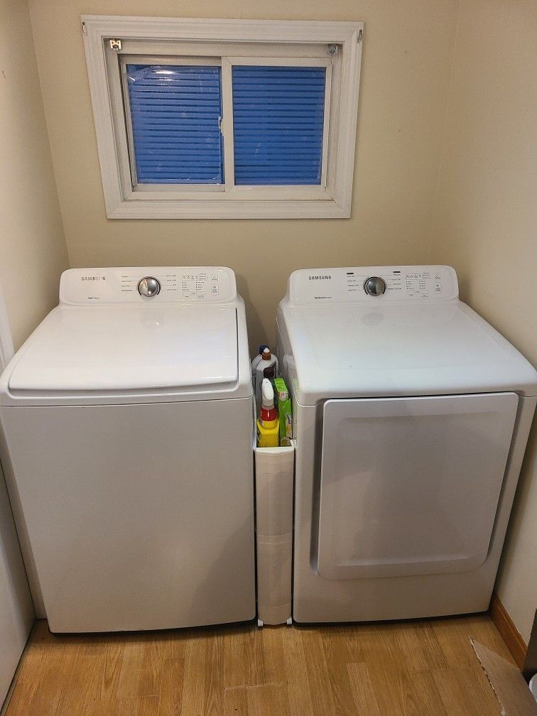 Samsung Washer and Driyer