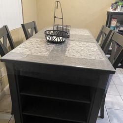 4 Chair Table 