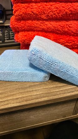 Car Detail Blue Large Applicators