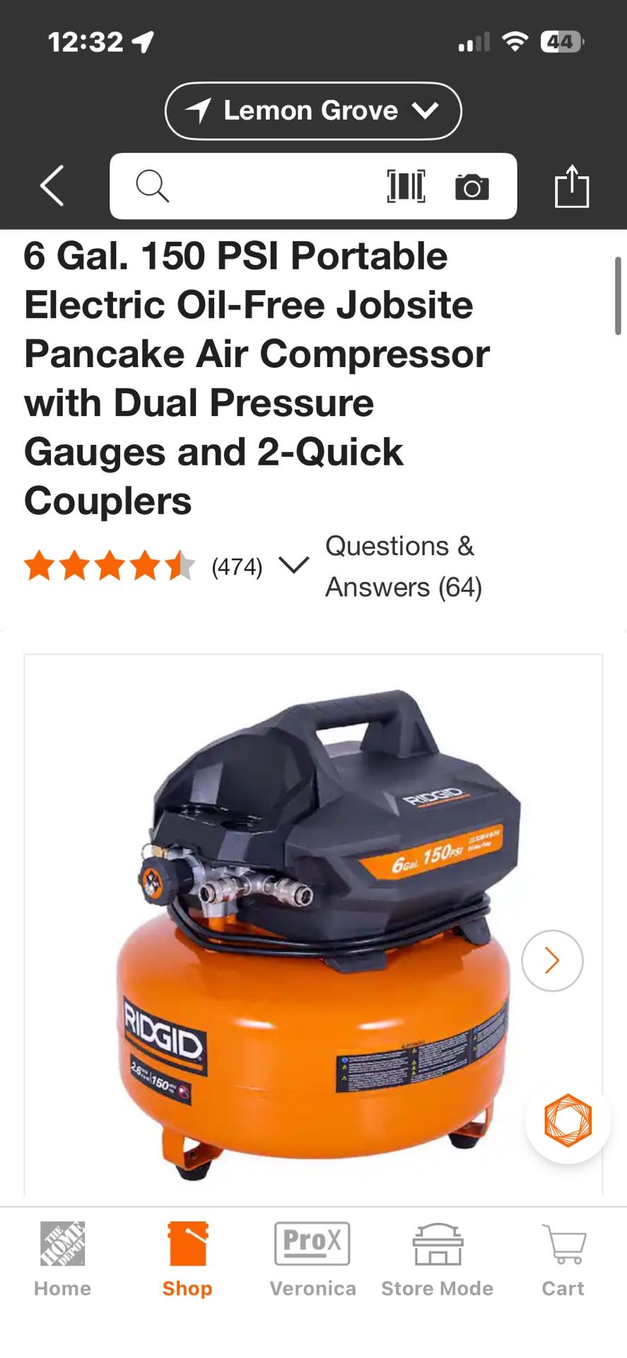 Air Compressor & Nail Gun