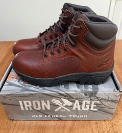 Iron Age - Men’s Trencher 6” Work Boot | Brown & Black | Size 11 M [Brand New]
