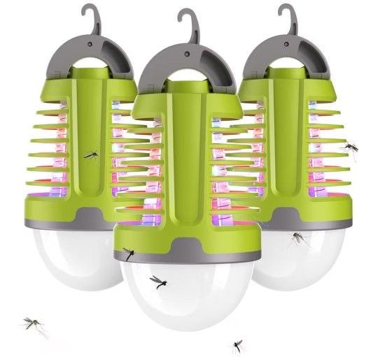 *New* Bug Zappers 3 Pack For Mosquitoes, Flies, And More $20 Off