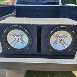 2 12 Inch Kickers With Ported Box