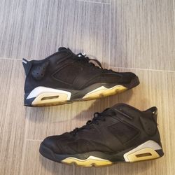 Nike Air Jordan Retro 6 Low Chrome Size 11.5