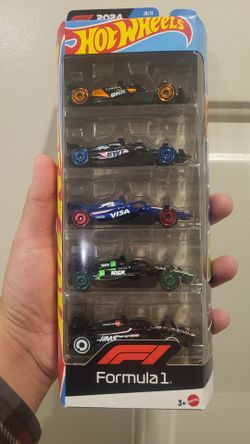 Hot Wheels F1 5 Pack