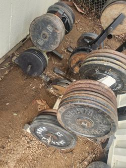 1000 Pounds Of Standard Gym Weights $750 For All Plates Only