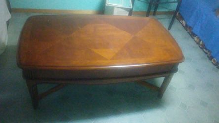 Coffee table solid wood