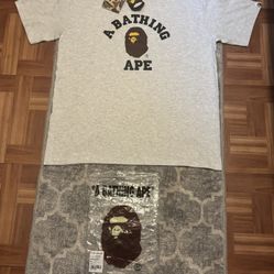 Gray Bape shirt 