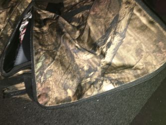 Camoflauge duffel bag
