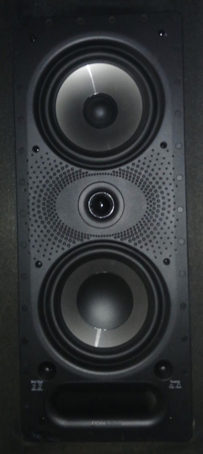  Polkaudio 265 RT Vanishing Wall  Speakers